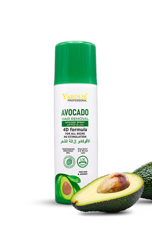 Yardlie Avocado Hair Removal Mousse Spray for Men and Women 200ml