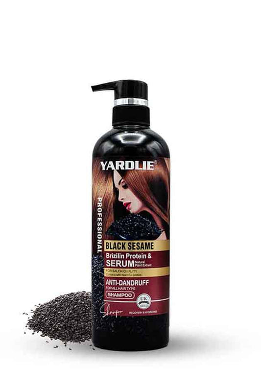 Yardlie Black Sesame Anti Dandruff Shampoo 800g With Protein Serum