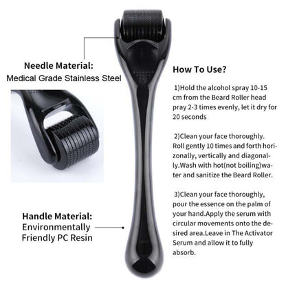 Derma Roller for Beard Hair Skin Face 540