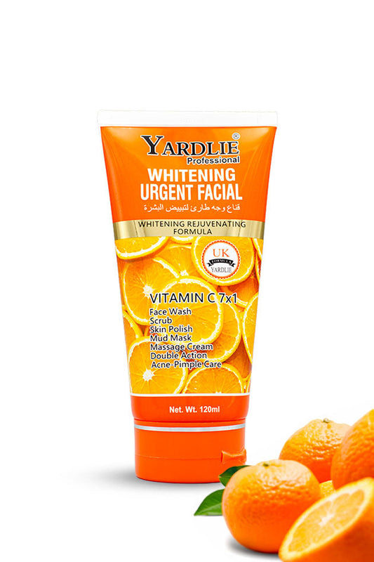Yardlie Whitening Urgent Facial Vitamin C 7x1 120ml Online in Pakistan